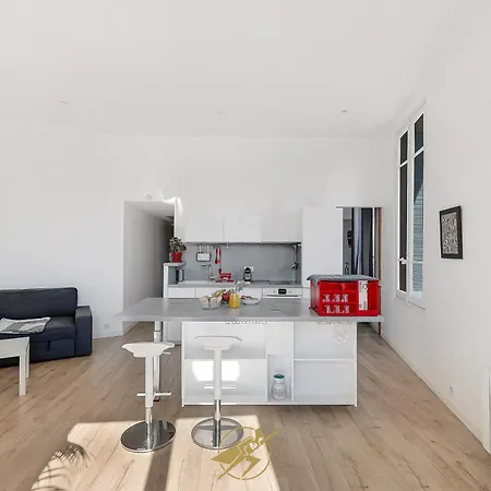 Апартаменти Grand T2 Hausmannien Face A La Gare - Thd Fibre - Park Proche - Clim Єр